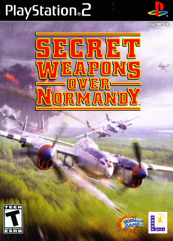 Secret Weapons Over Normandy box art for Playstation 2